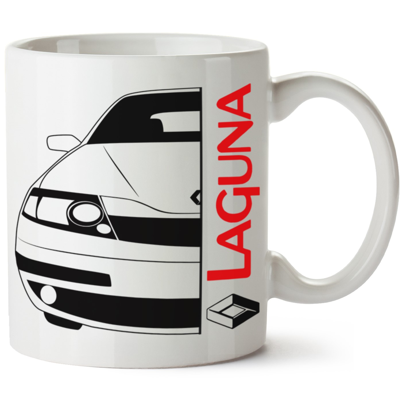 Renault Laguna Baskılı Porselen Kupa Bardak