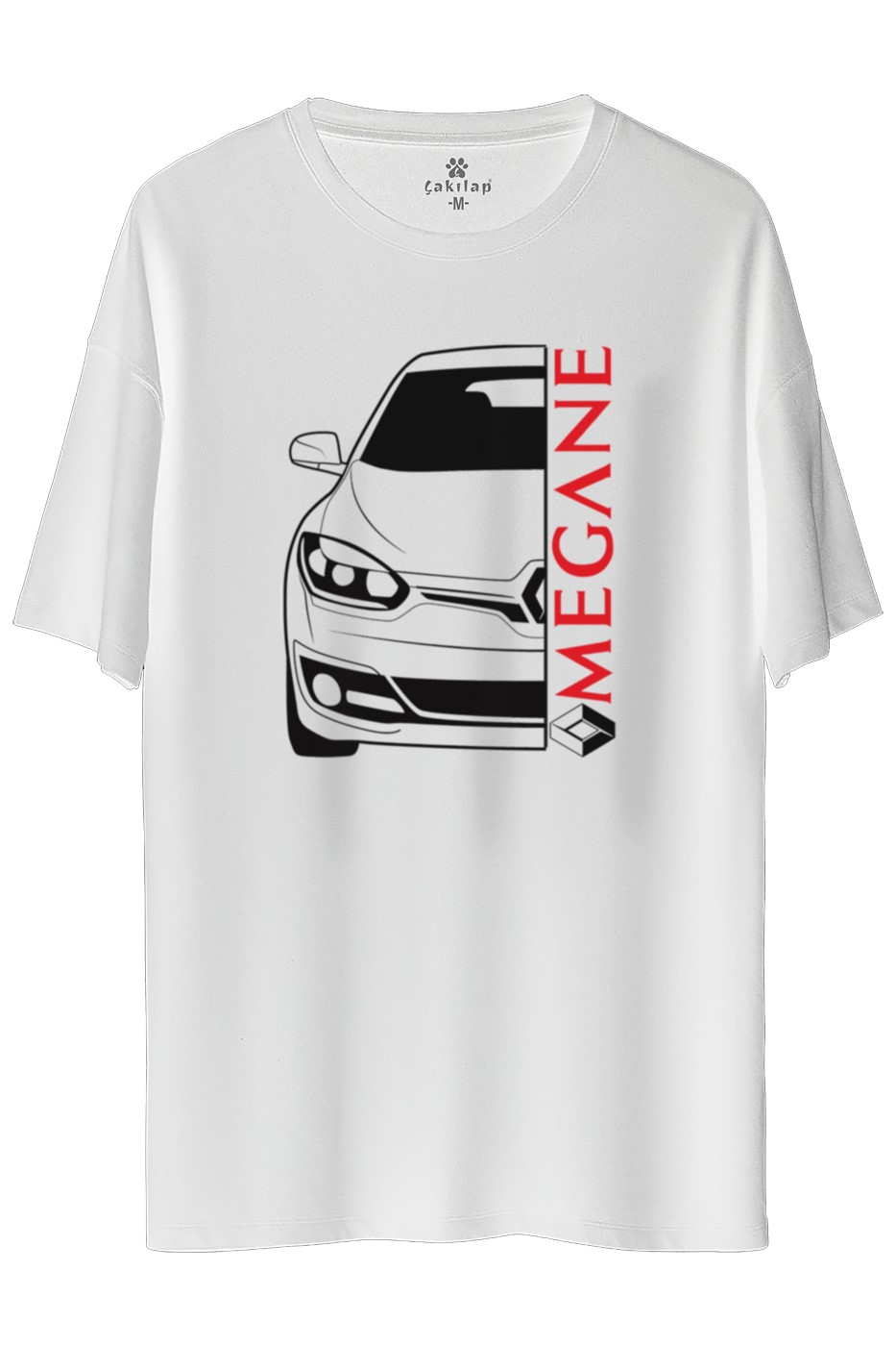 Renault Megane 3Fz3 Baskılı Oversize Tişört