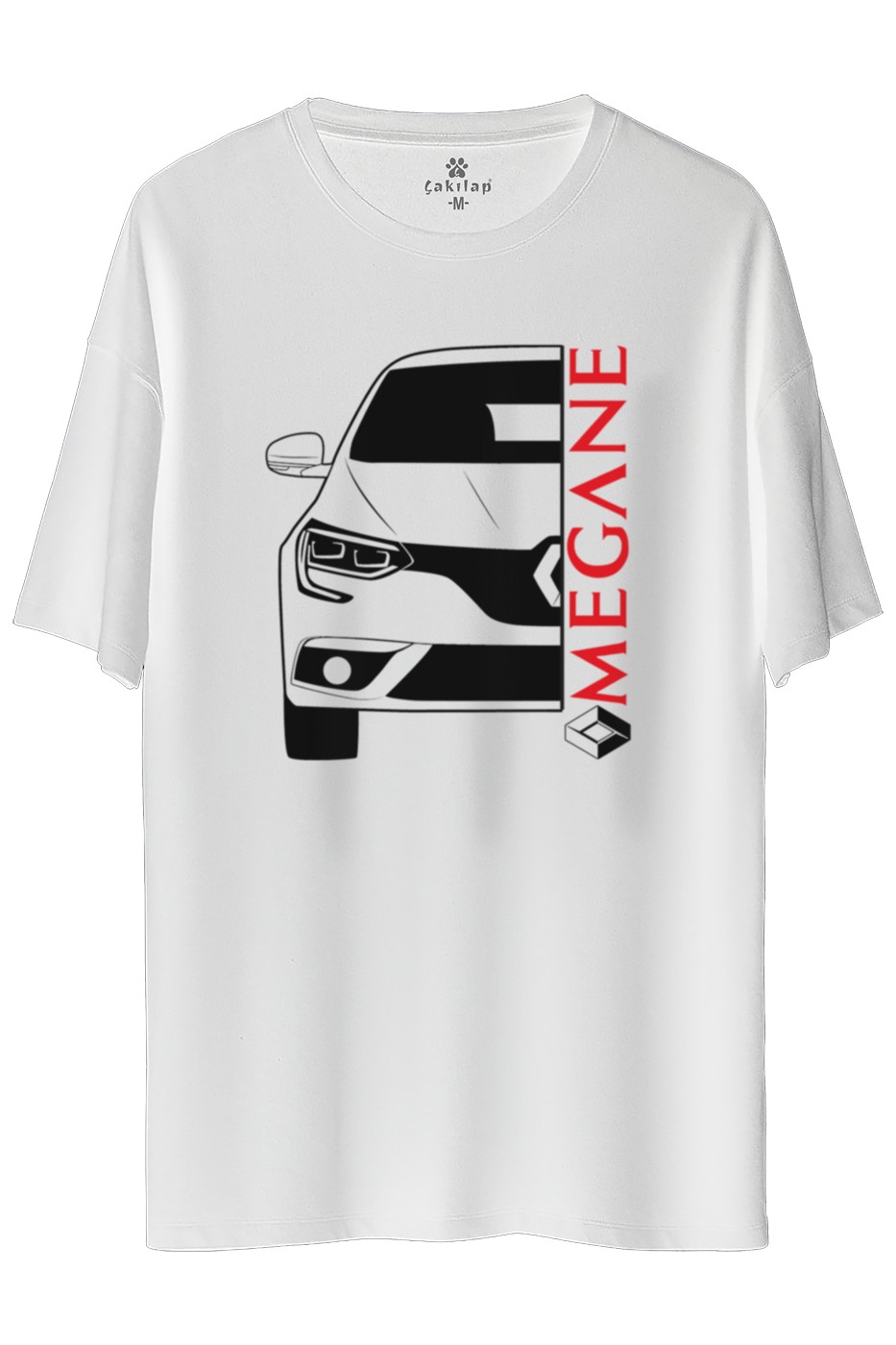 Renault Megane 4 Baskılı Oversize Tişört