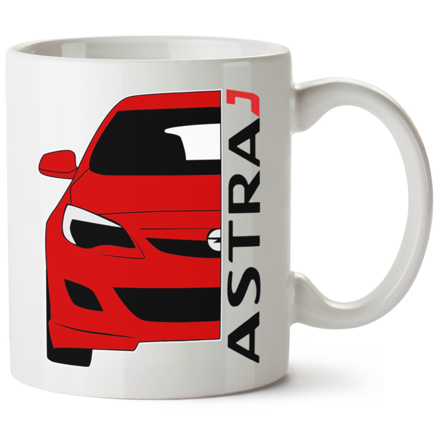 Opel Astra J Baskılı Porselen Kupa Bardak