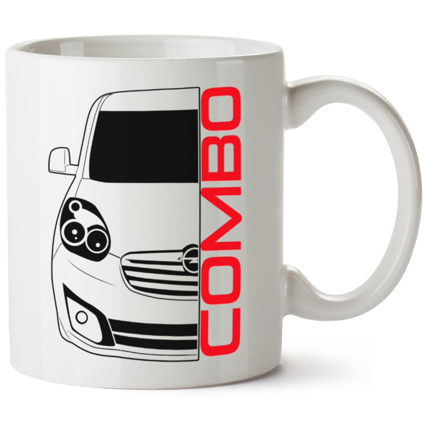 Opel Combo Baskılı Porselen Kupa Bardak