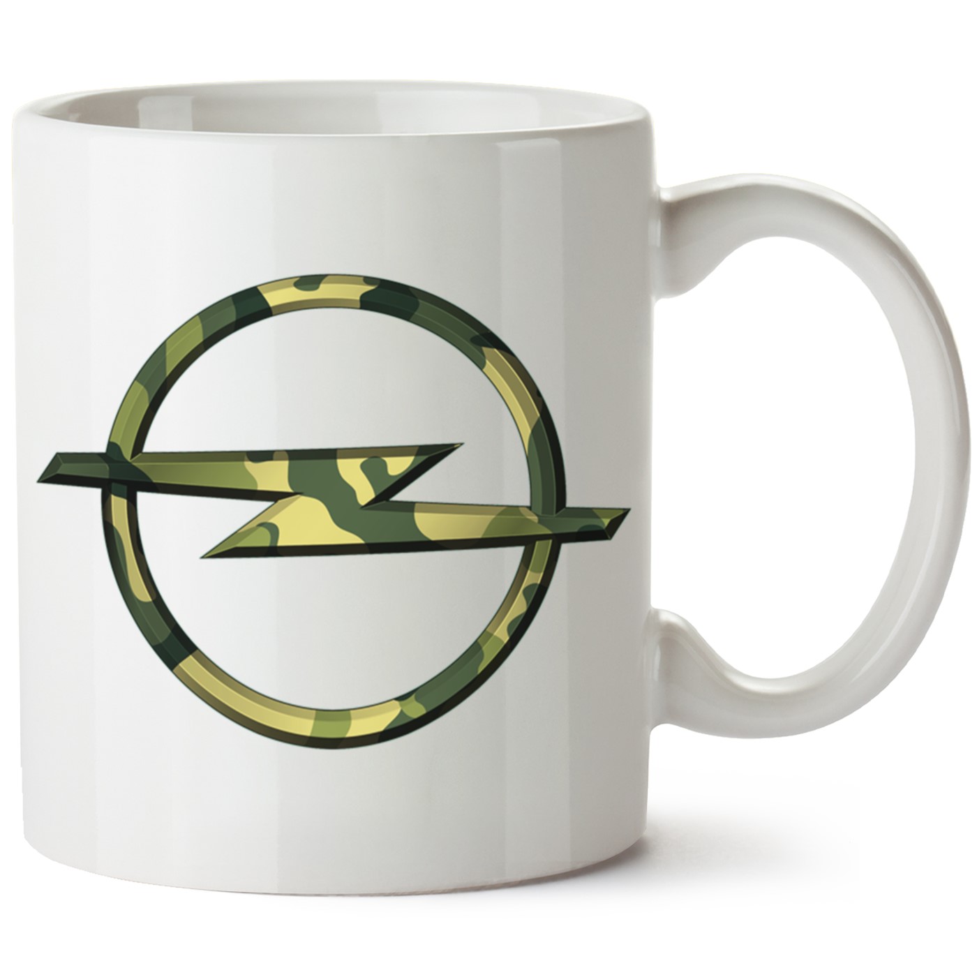 Opel Logo Baskılı Porselen Kupa Bardak