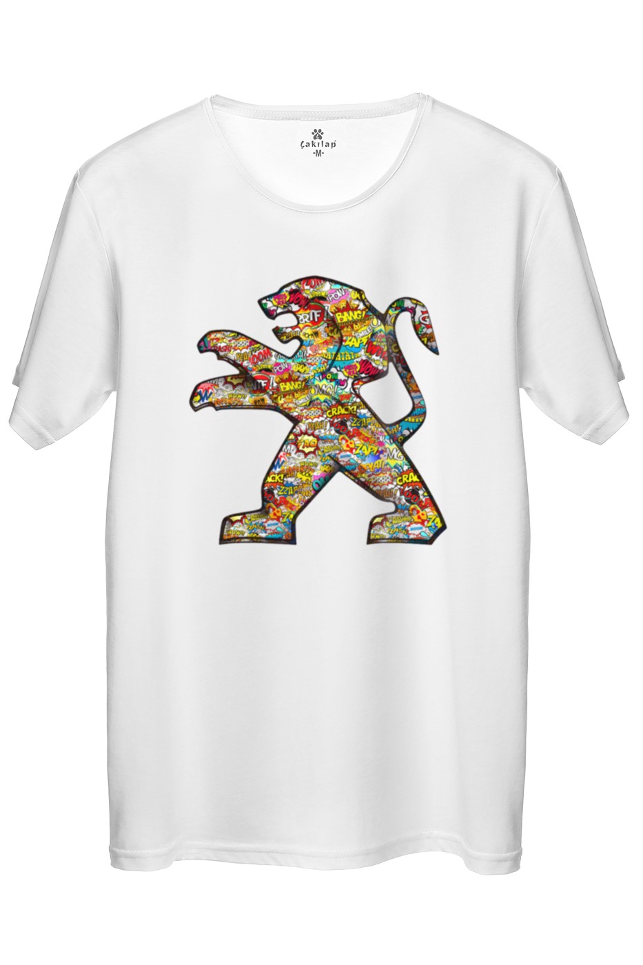 Peugeot Logo Baskılı Regular Tişört