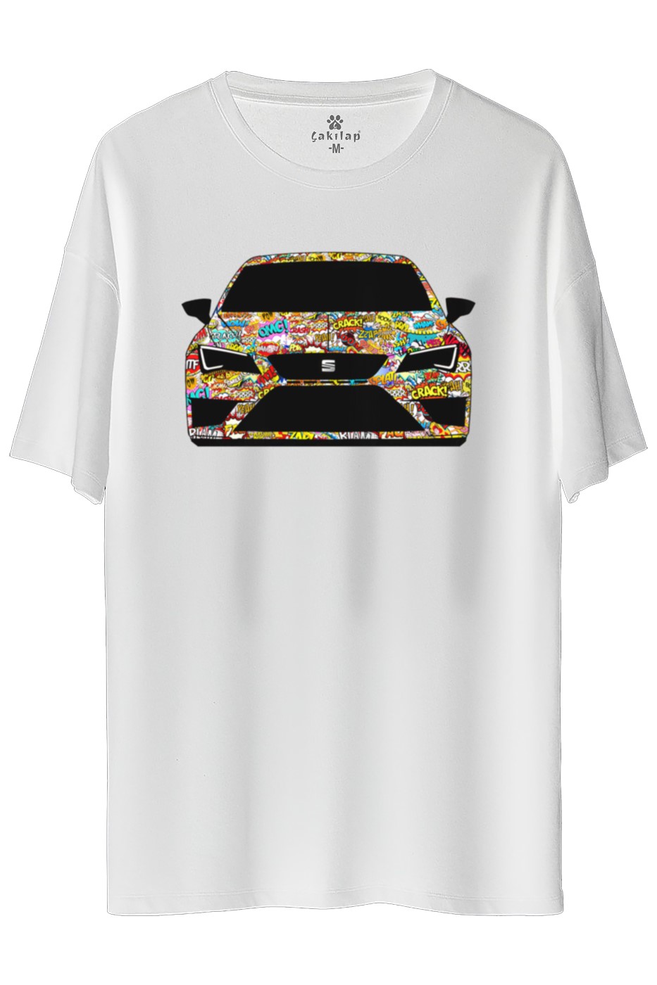 Seat Leon Mk3 Baskılı Oversize Tişört