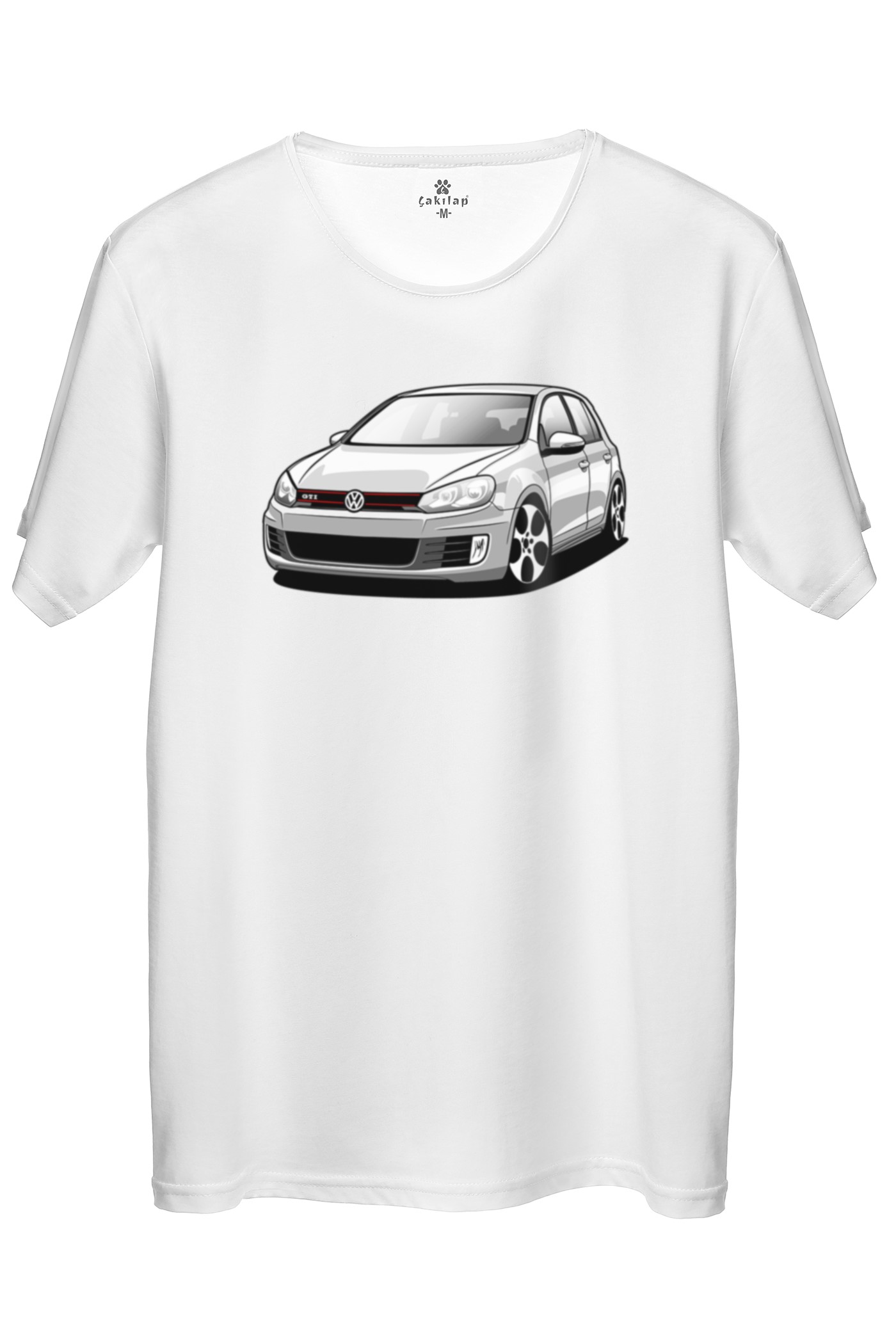 Vw Golf 6 Baskılı Regular Tişört