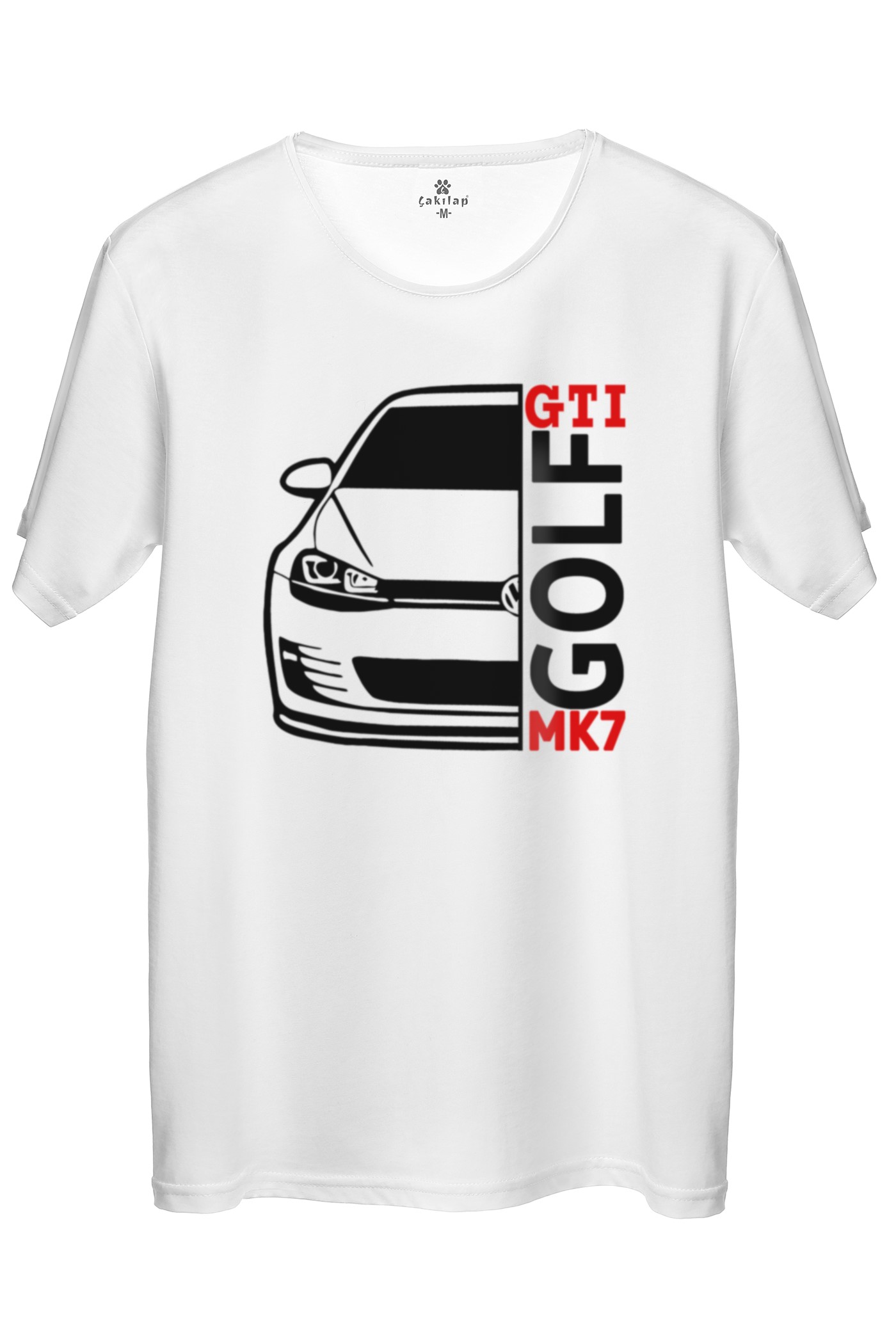 Vw Golf 7 Baskılı Regular Tişört