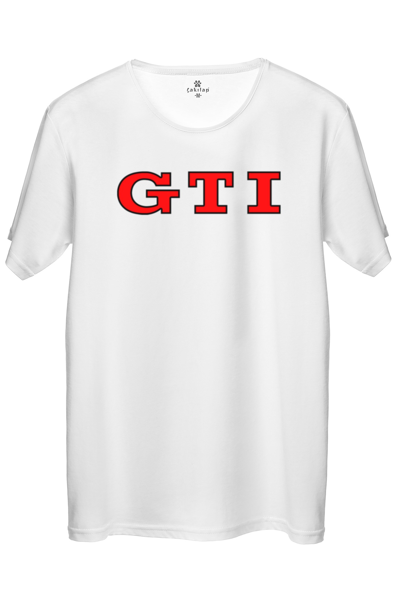 Vw Gti Logo Baskılı Regular Tişört