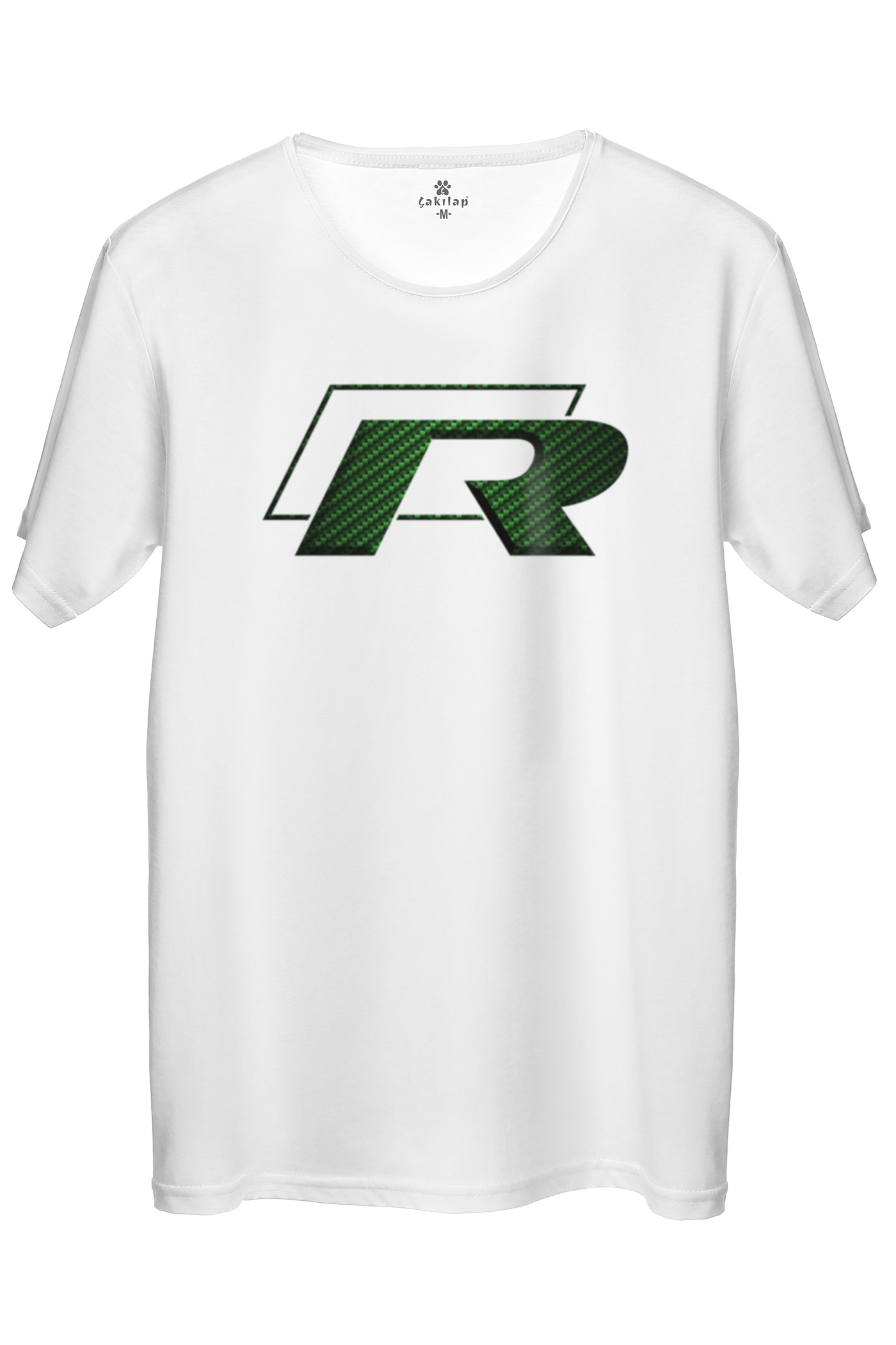 Vw R Logo Baskılı Regular Tişört