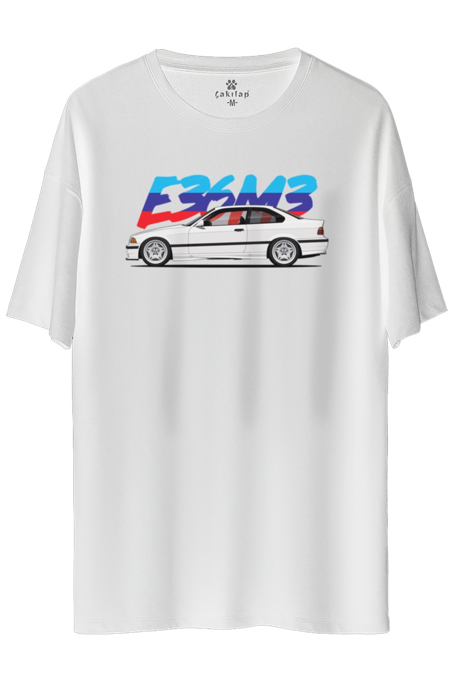 Bmw E36 Baskılı Oversize Tişört