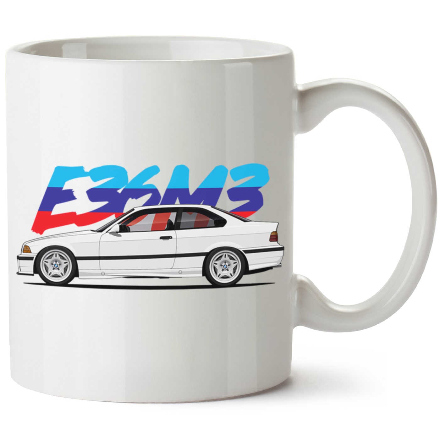 Bmw E36 Baskılı Porselen Kupa Bardak