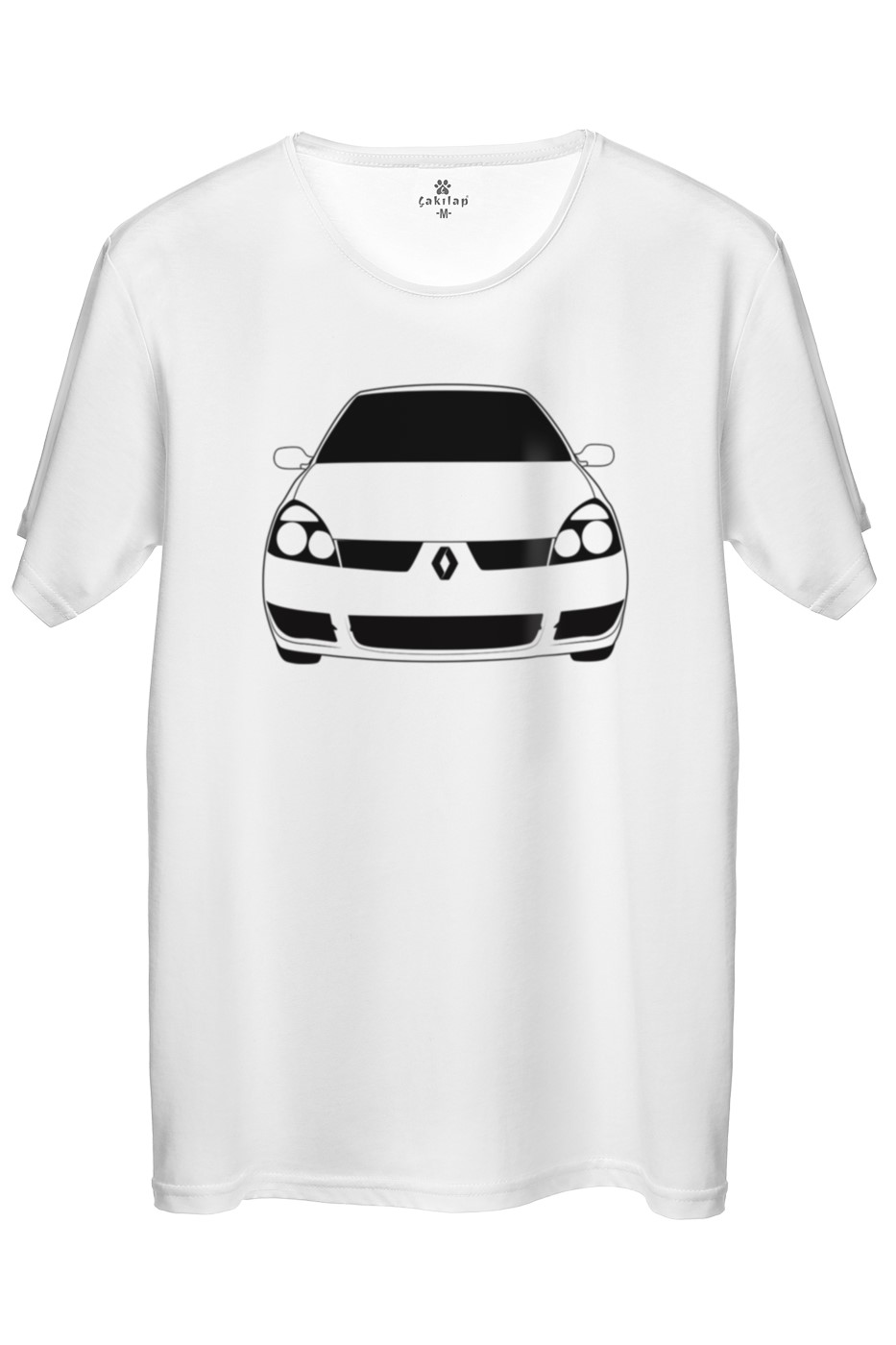 Renault Clio Symbol Baskılı Regular Tişört