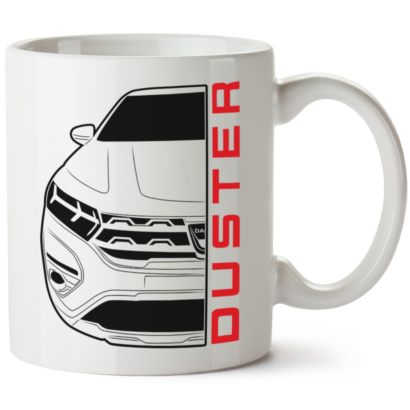 Dacia Duster Baskılı Porselen Kupa Bardak