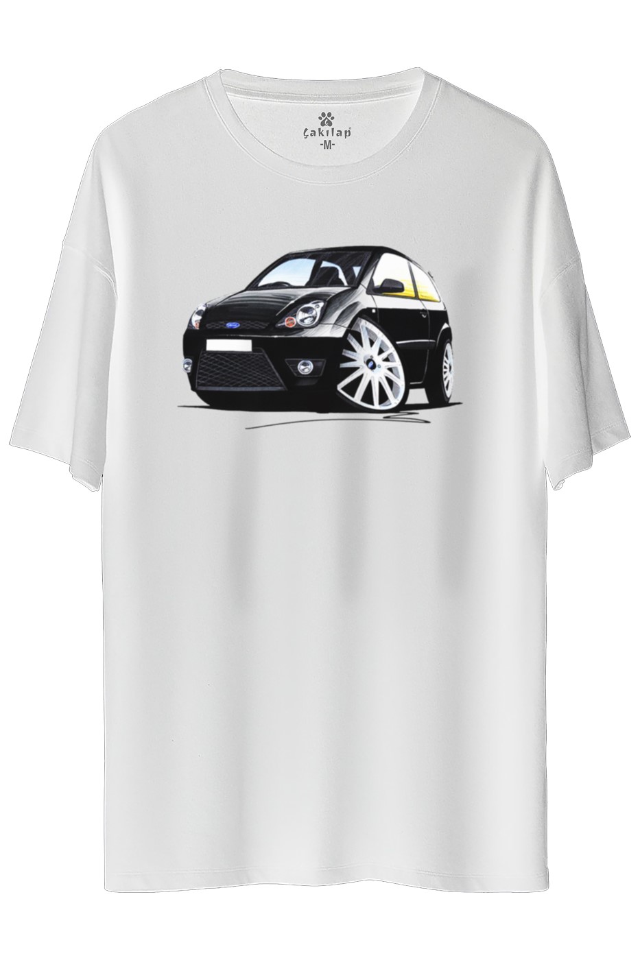 Ford Fiesta Mk6 Baskılı Oversize Tişört
