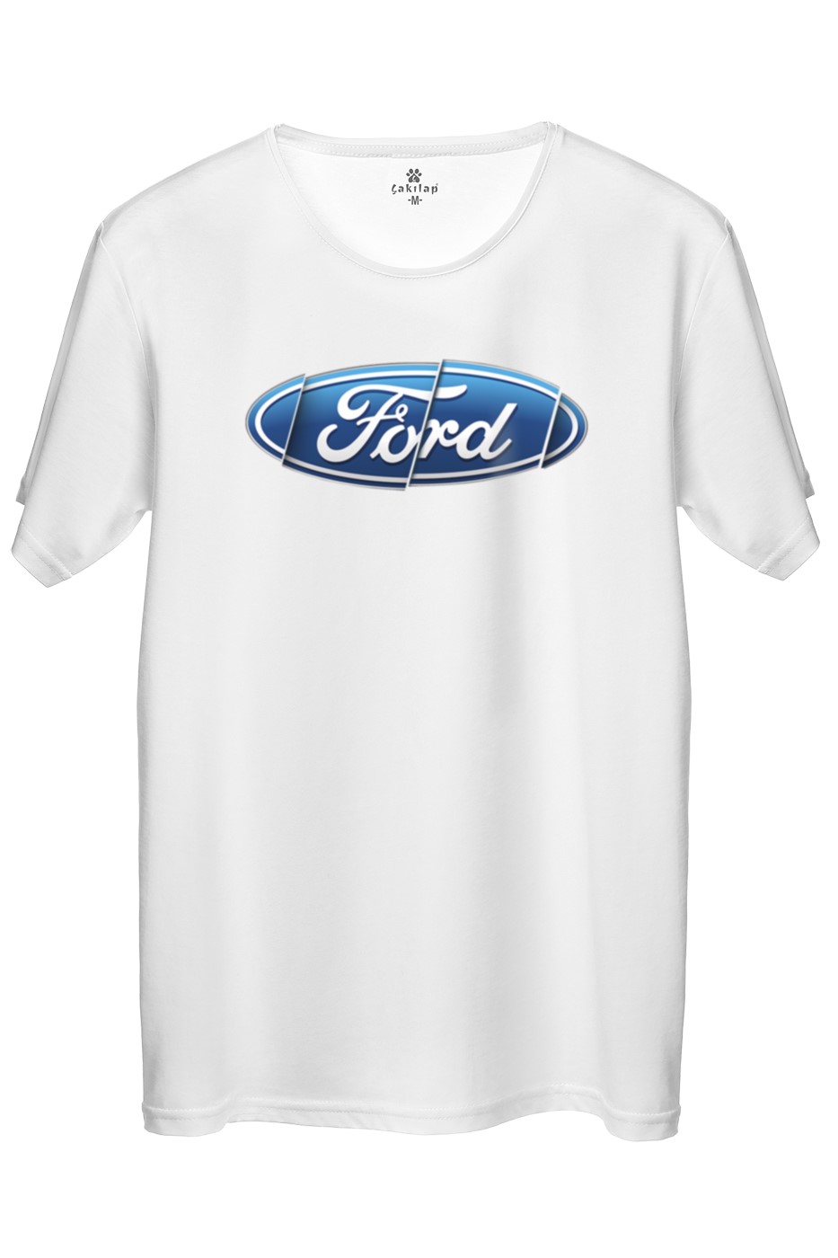 Ford  Logo Baskılı Regular Tişört