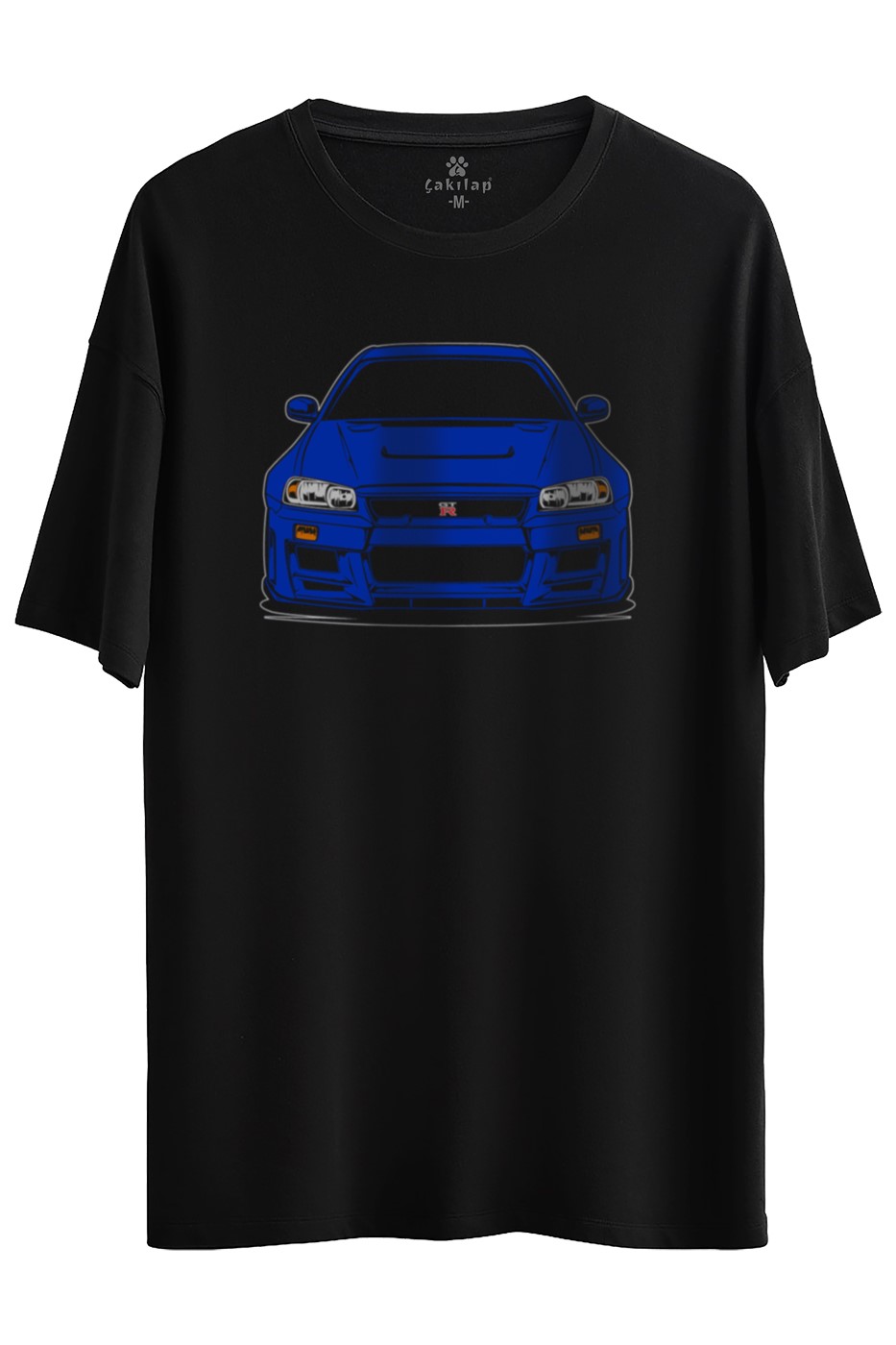 Nissan R34 Baskılı Oversize Tişört
