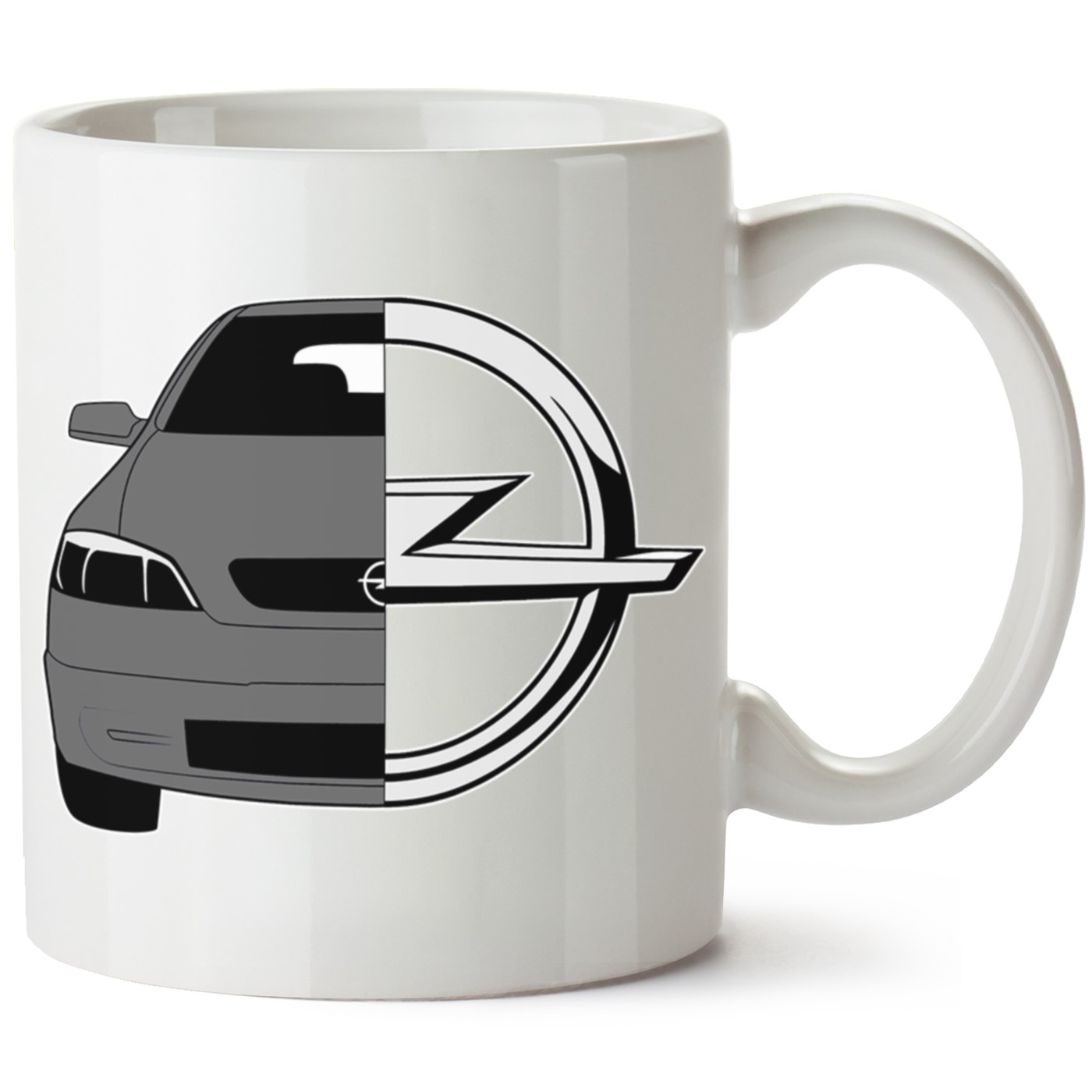 Opel Astra G Baskılı Porselen Kupa Bardak