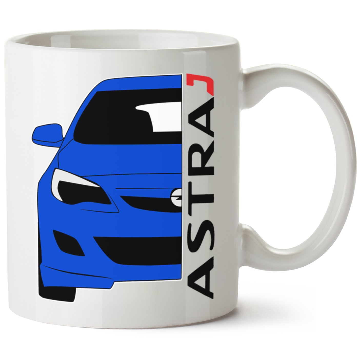 Opel Astra J Baskılı Porselen Kupa Bardak