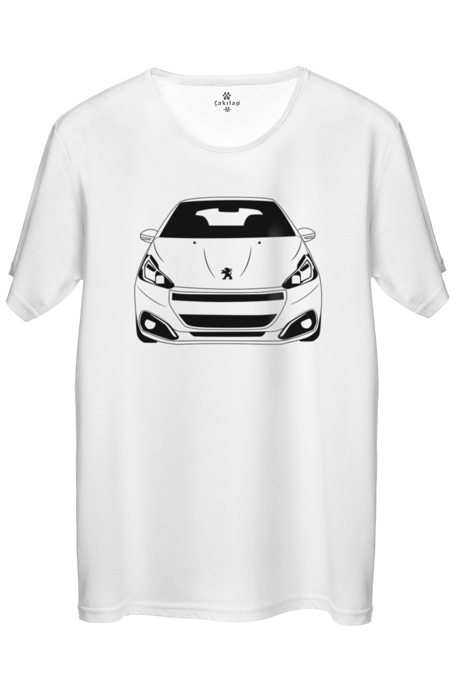 Peugeot 208 Baskılı Regular Tişört