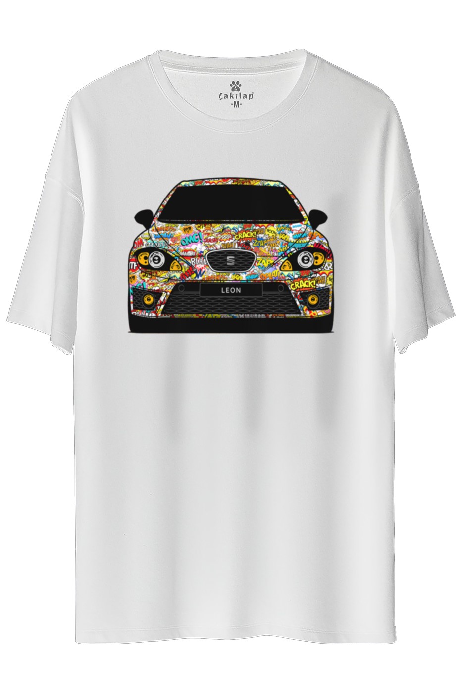Seat Leon Mk2 Baskılı Oversize Tişört