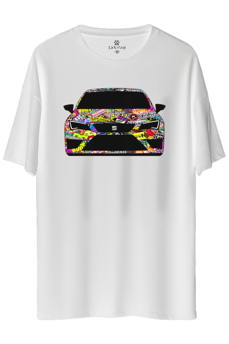 Seat Leon Mk3 Baskılı Oversize Tişört