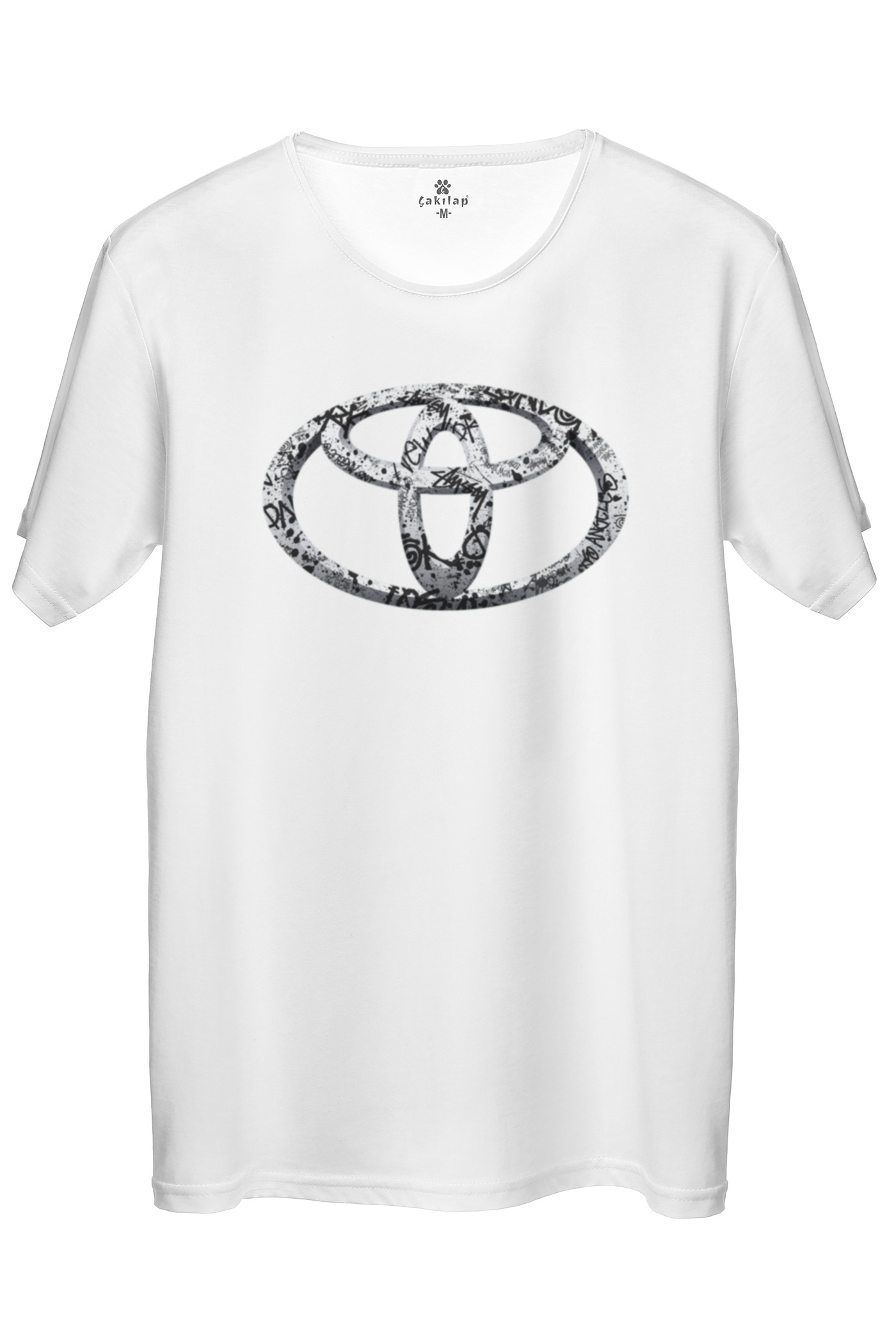 Toyota Logo Baskılı Regular Tişört