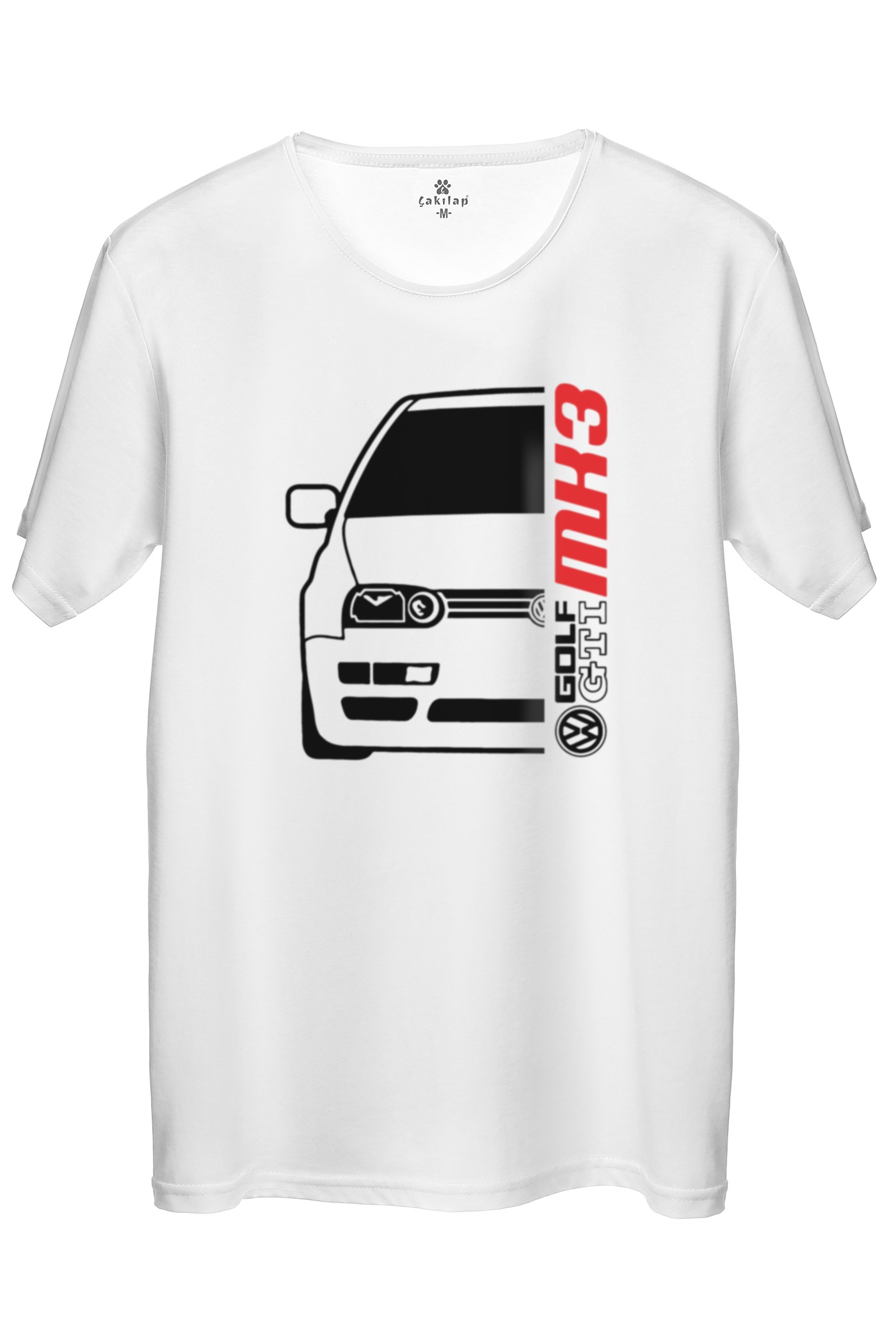 Vw Golf 3 Baskılı Regular Tişört