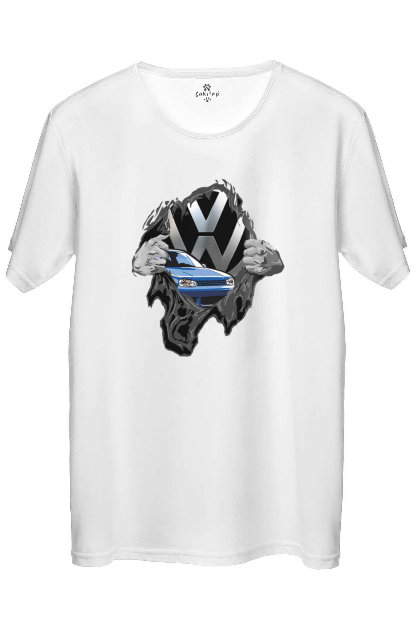Vw Golf 4 Baskılı Regular Tişört