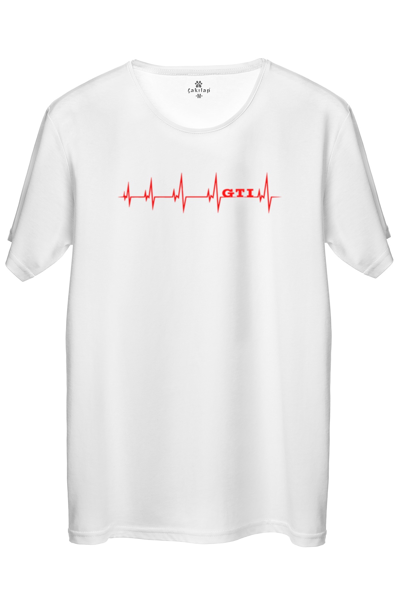 Vw Gti Logo Baskılı Regular Tişört