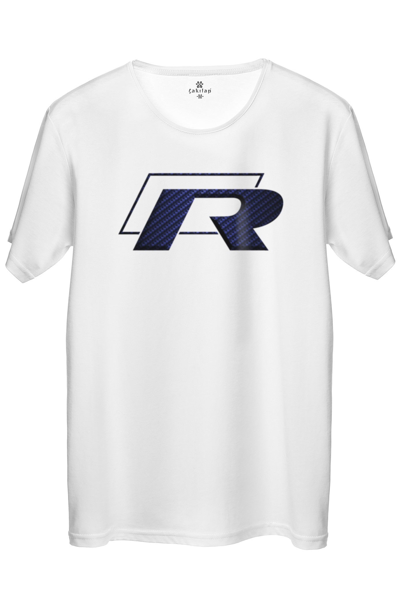 Vw R Logo Baskılı Regular Tişört