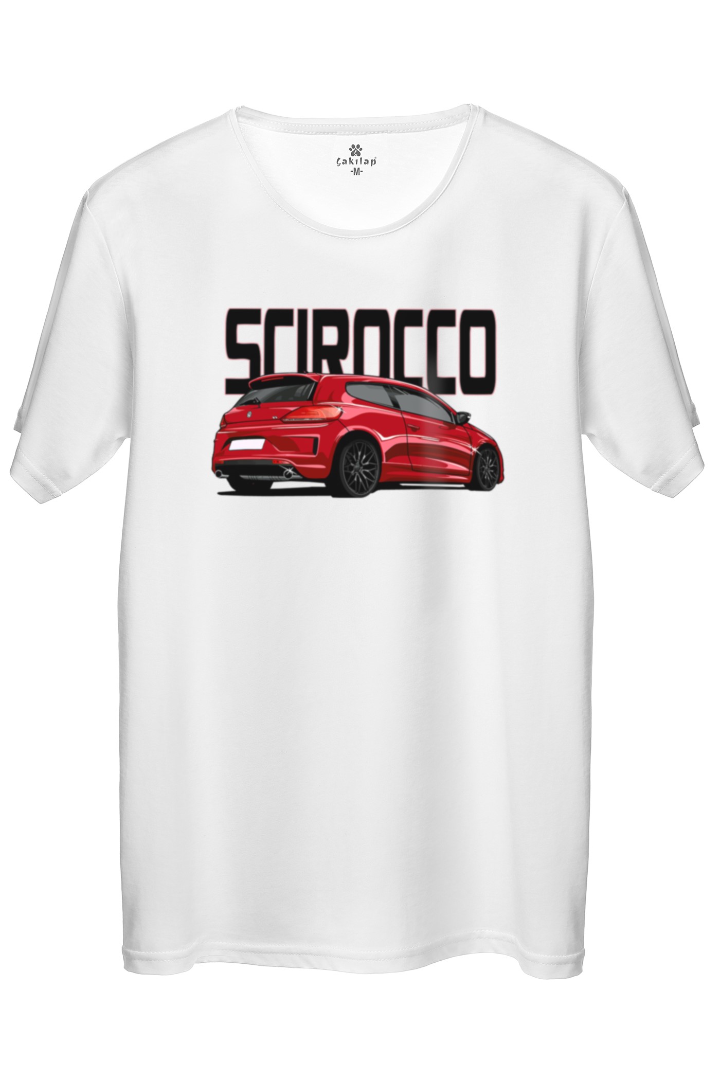 Vw Scirocco Baskılı Regular Tişört