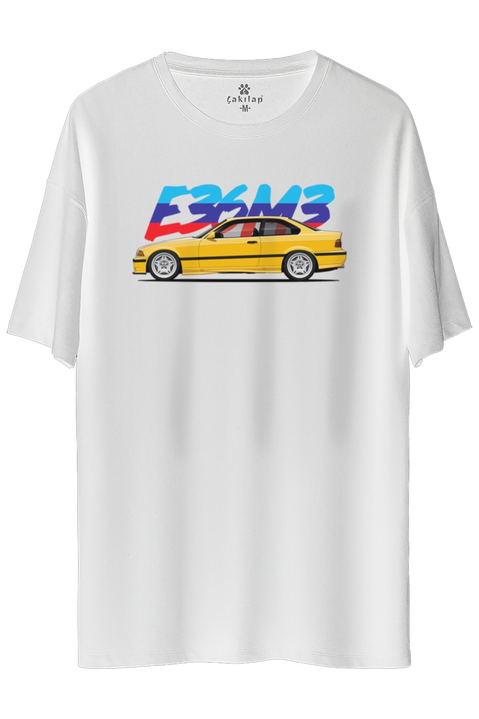 Bmw E36 Baskılı Oversize Tişört