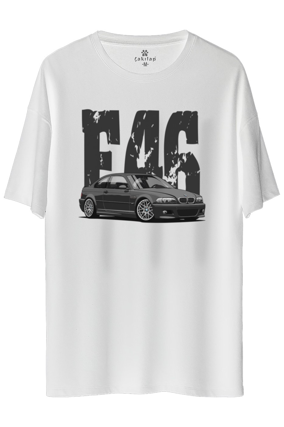 Bmw E46 Baskılı Oversize Tişört