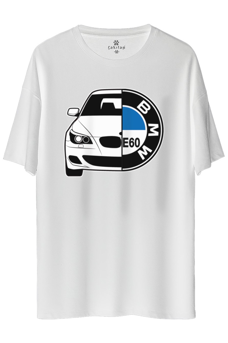 Bmw E60 Baskılı Oversize Tişört