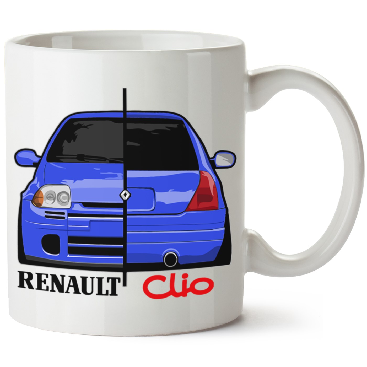 Renault Clio 1 Baskılı Porselen Kupa Bardak