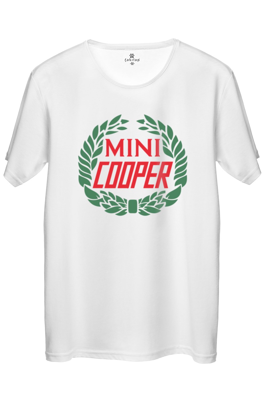 Mini Cooper Logo Baskılı Regular Tişört