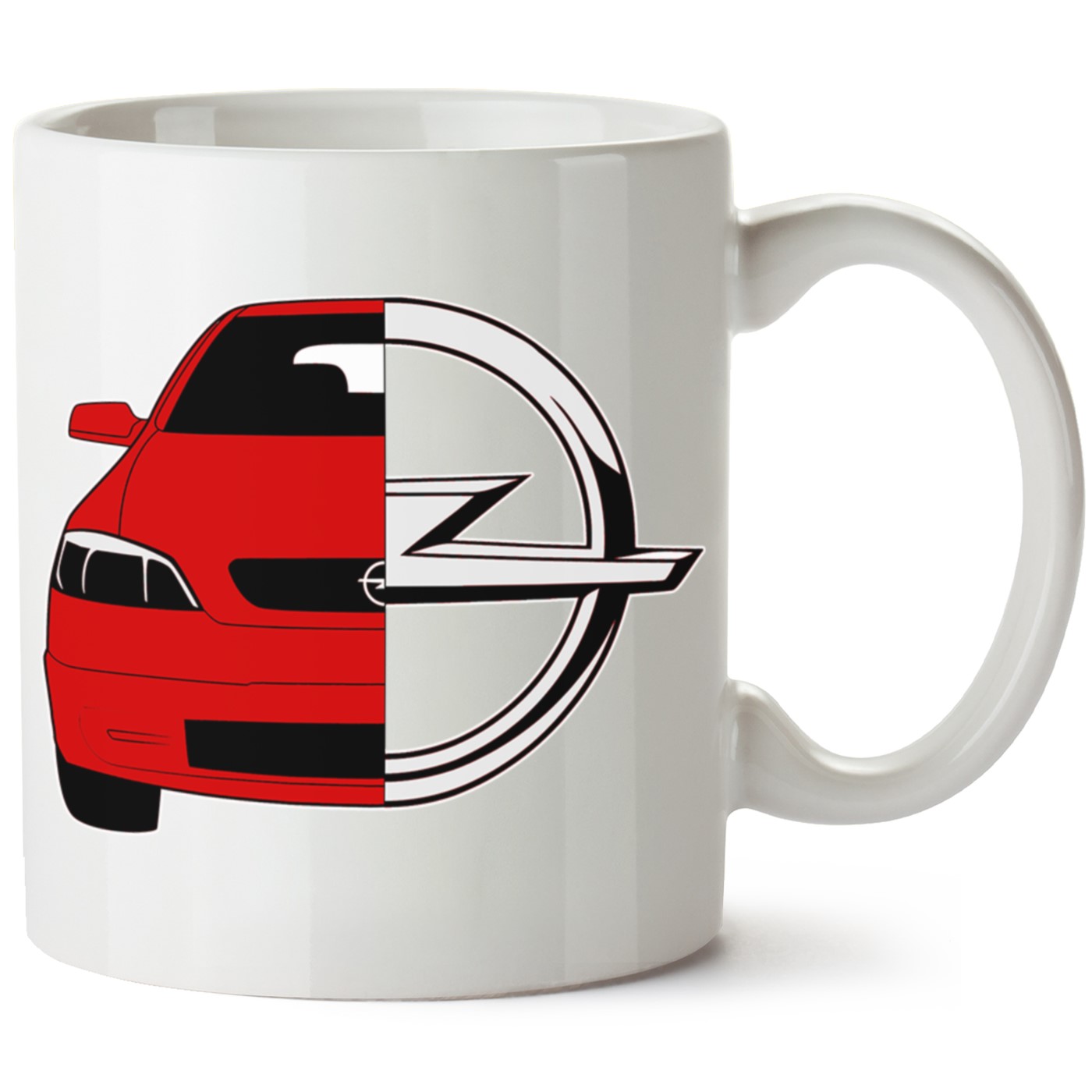 Opel Astra G Baskılı Porselen Kupa Bardak