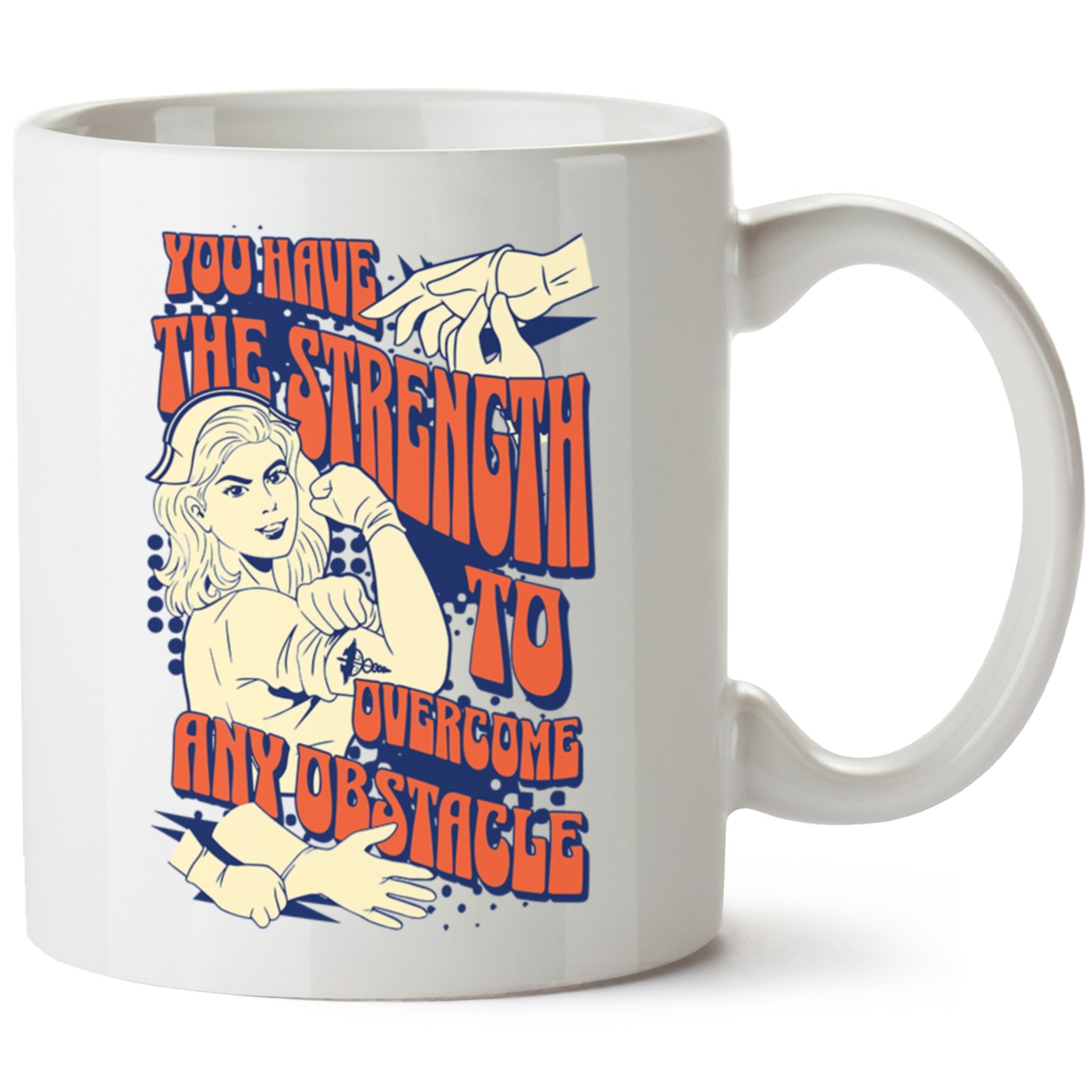 You Have The Strength Baskılı Porselen Kupa Bardak