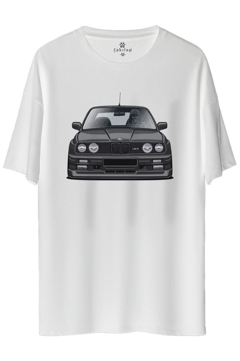 Bmw E30 Baskılı Oversize Tişört