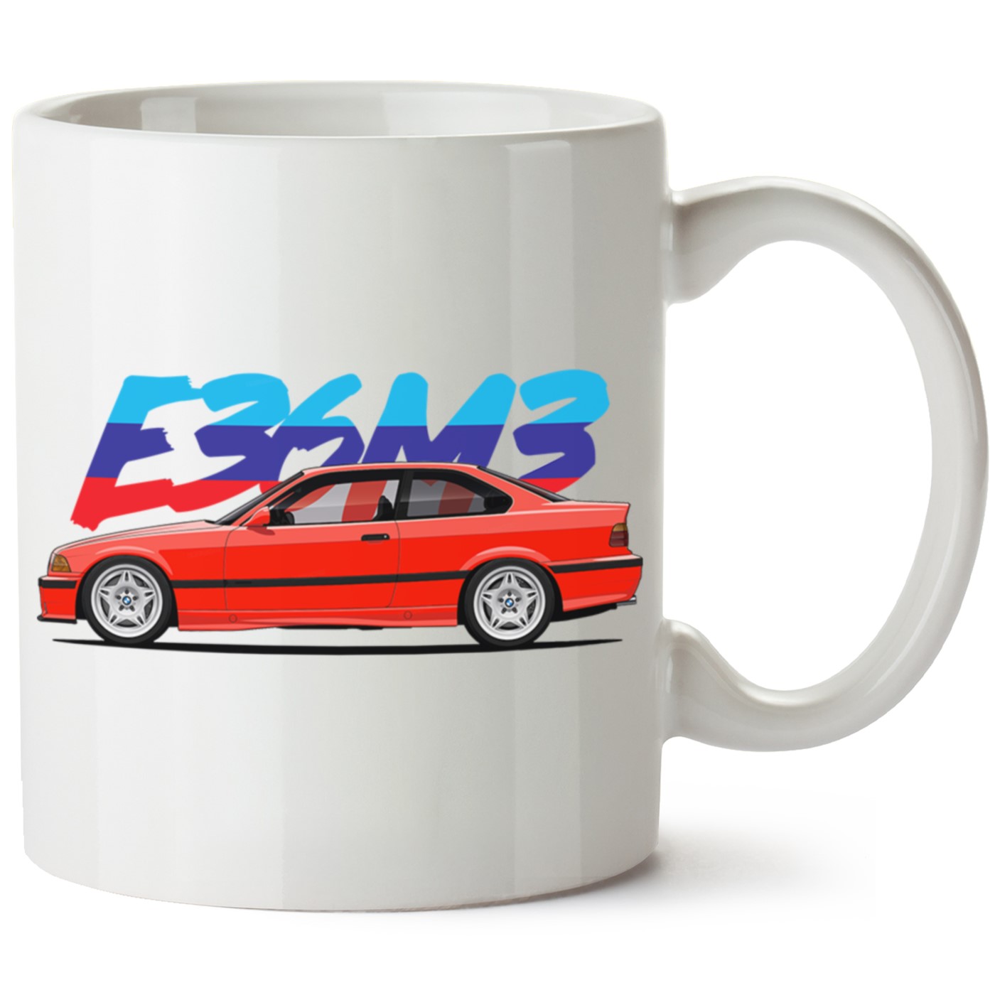 Bmw E36 Baskılı Porselen Kupa Bardak