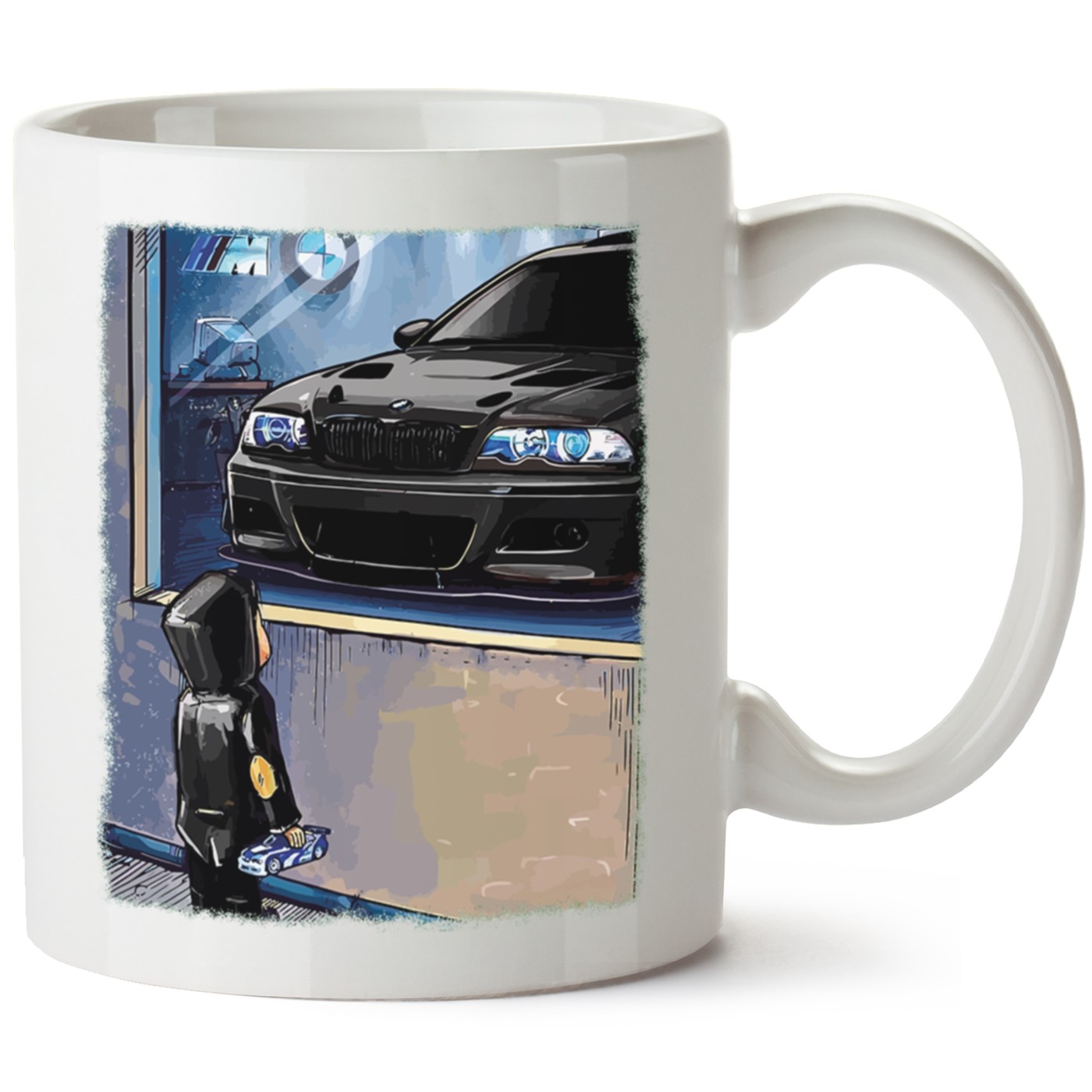 Bmw E46 Baskılı Porselen Kupa Bardak