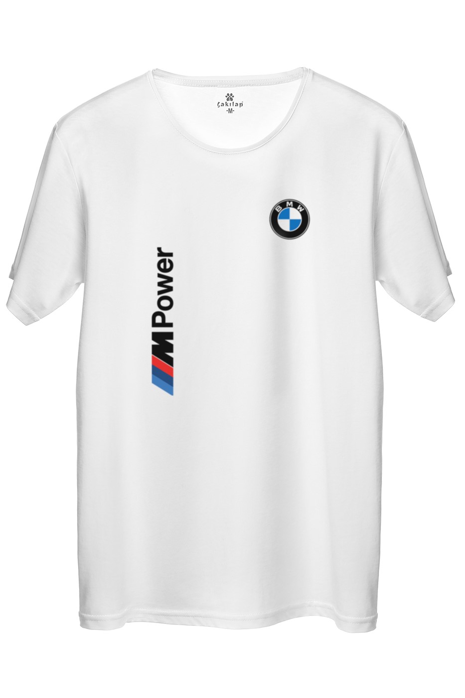 Bmw M Logo Baskılı Regular Tişört