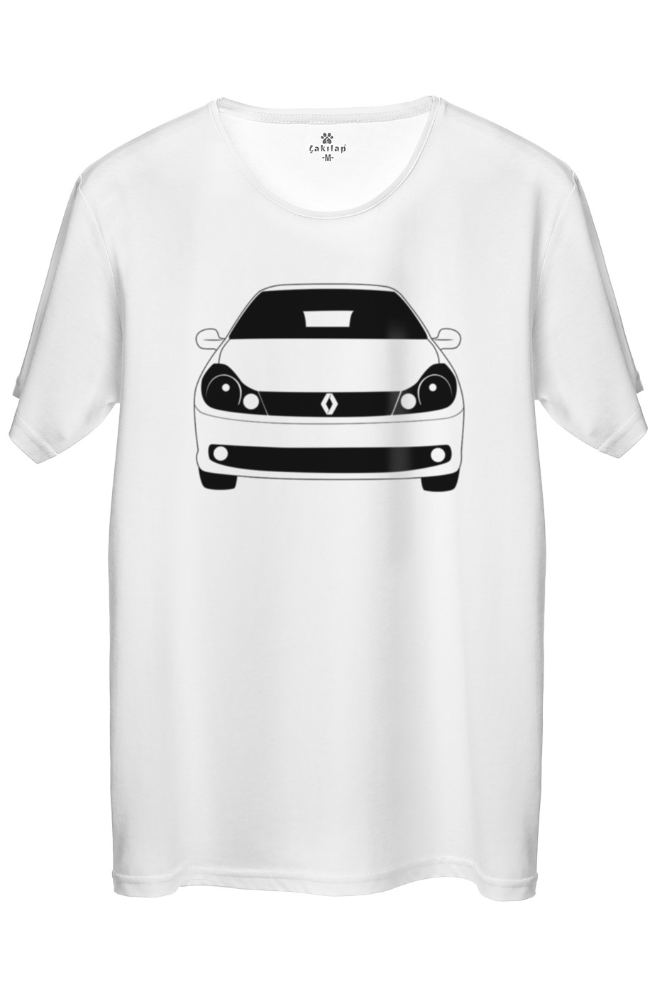 Renault Clio Symbol Baskılı Regular Tişört