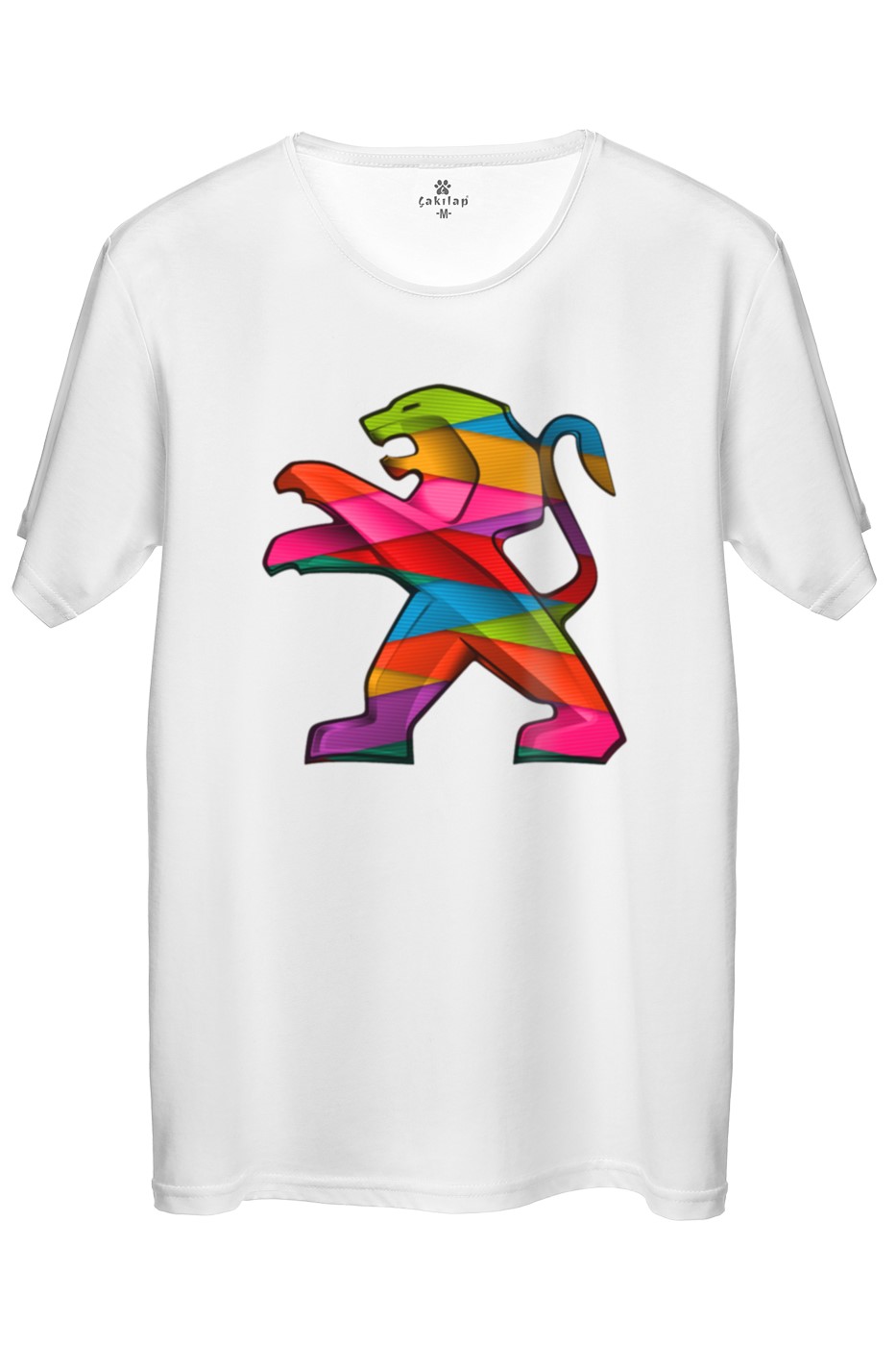 Peugeot Logo Baskılı Regular Tişört