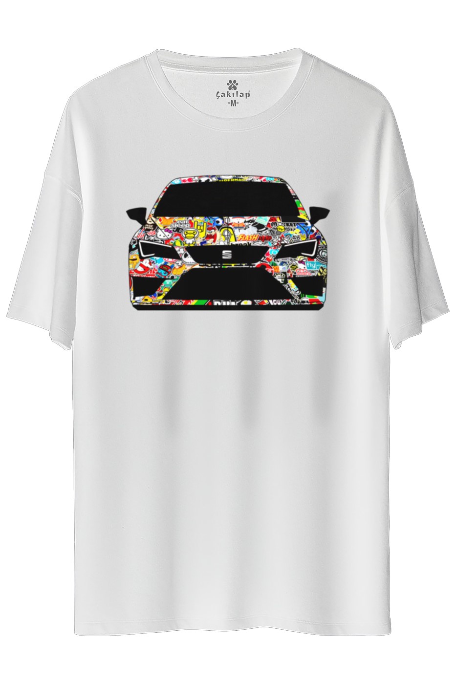Seat Leon Mk3 Baskılı Oversize Tişört