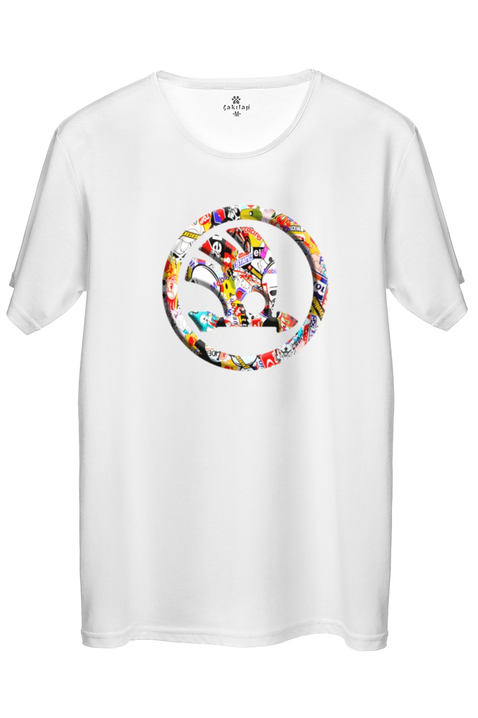 Skoda Logo Baskılı Regular Tişört