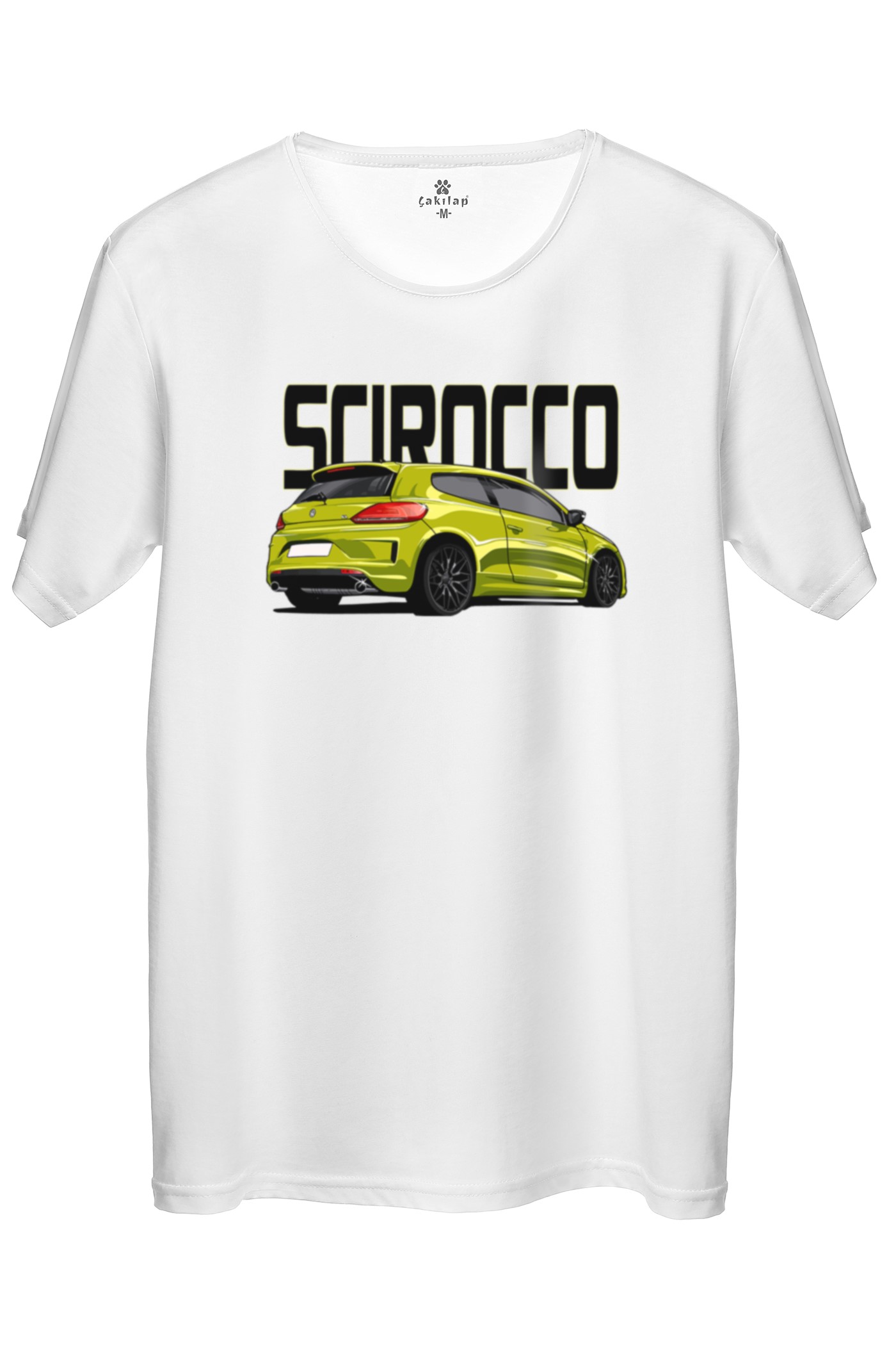 Vw Scirocco Baskılı Regular Tişört
