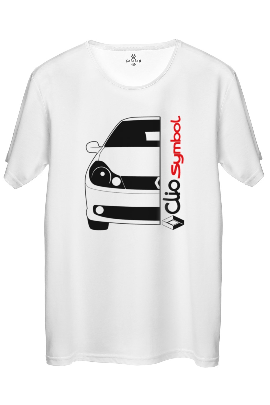 Renault Clio Symbol Baskılı Regular Tişört