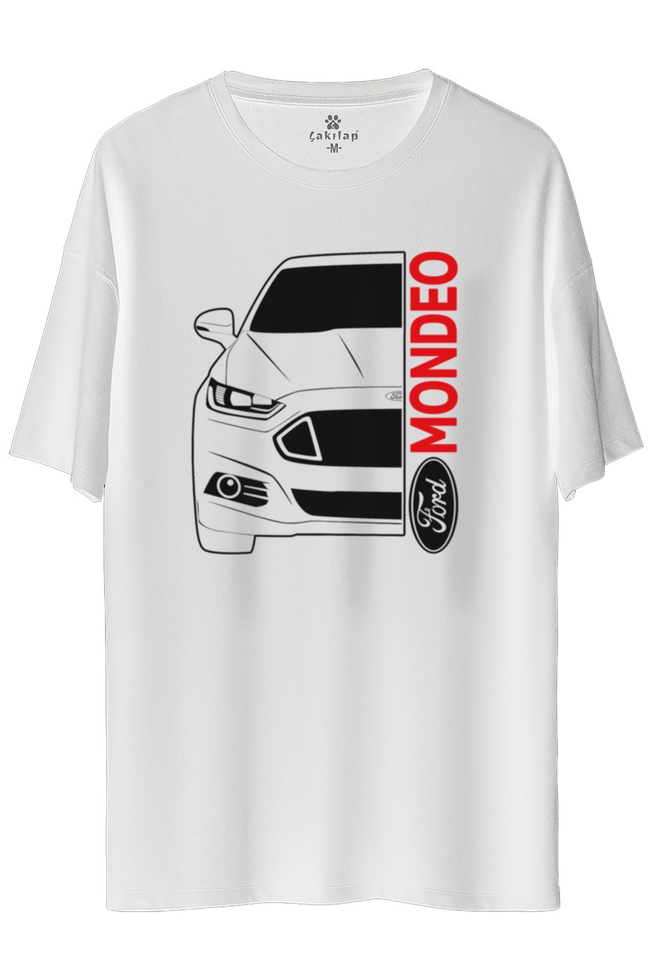 Ford Mondeo Mk5 Baskılı Oversize Tişört
