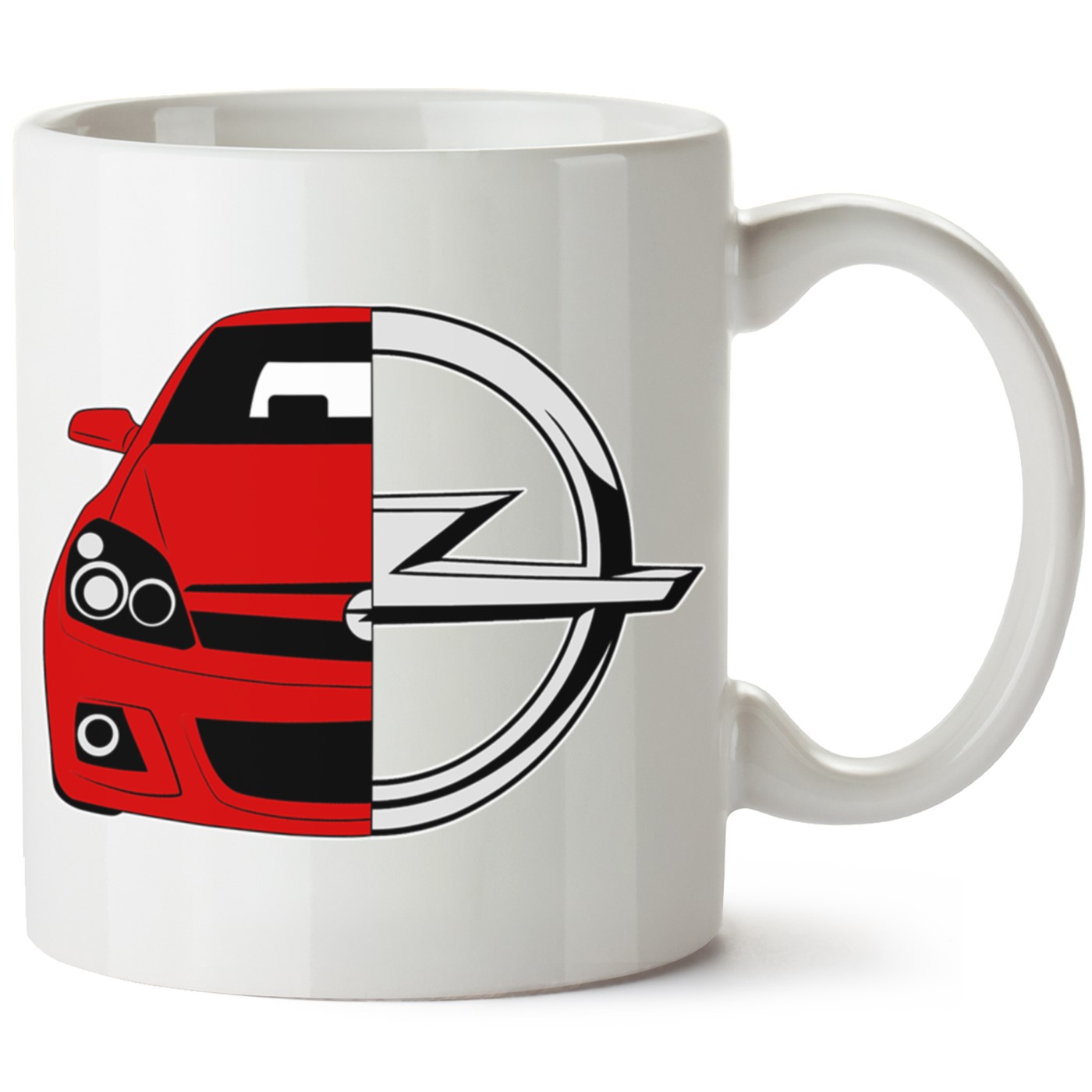 Opel Astra H Baskılı Porselen Kupa Bardak