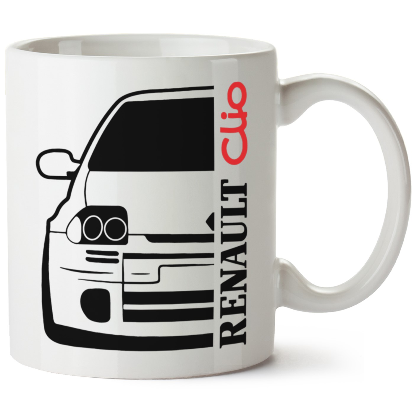 Renault Clio 1 Baskılı Porselen Kupa Bardak